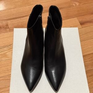 Nordstrom pointy leather boots size 7.5